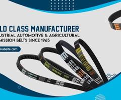 Raw Edge Laminated Belts