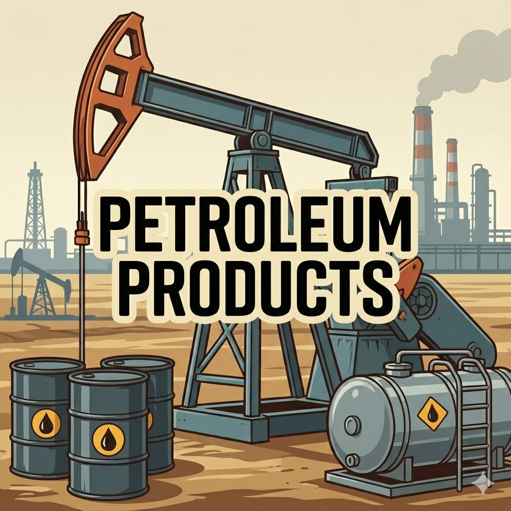 deals in agricultural raw materials, live animals, food, beverages, intoxicants, textiles, wood, paper, fuels, petroleum products, chemicals, and related items like minerals and machinery