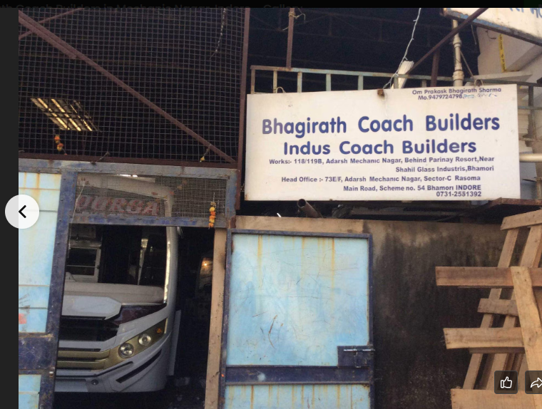 bus body manufacturing and repairs.