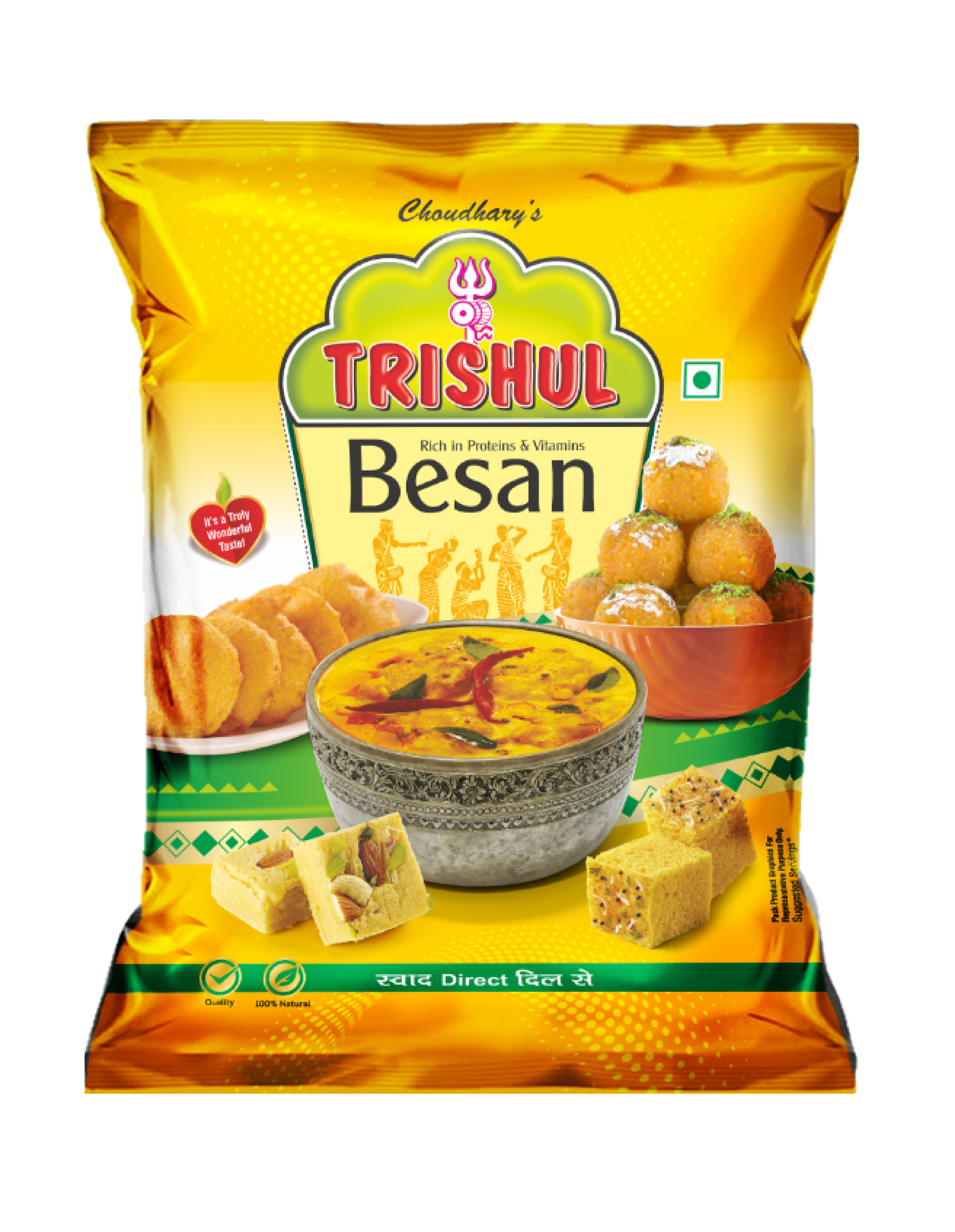 Trishul besan, Trishul Rice powder, Choudhary Sattu