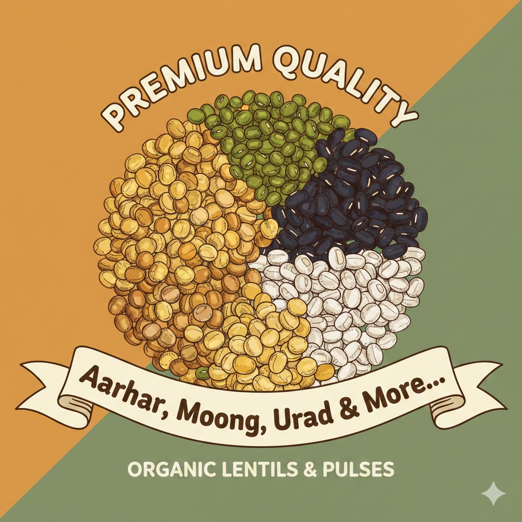  Aarhar, moong, urad etc.