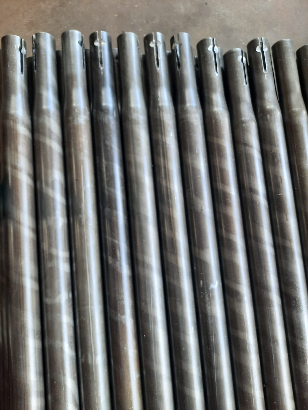 Tube cut,chamfer,notch ,drill & Tap