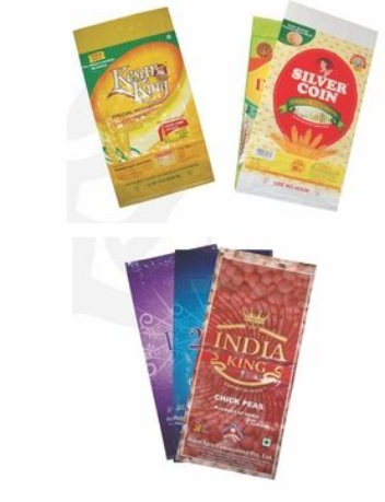 Hdpe woven fabrics, paper laminated pp woven sacks, paper laminated hdpe woven sacks etc. 