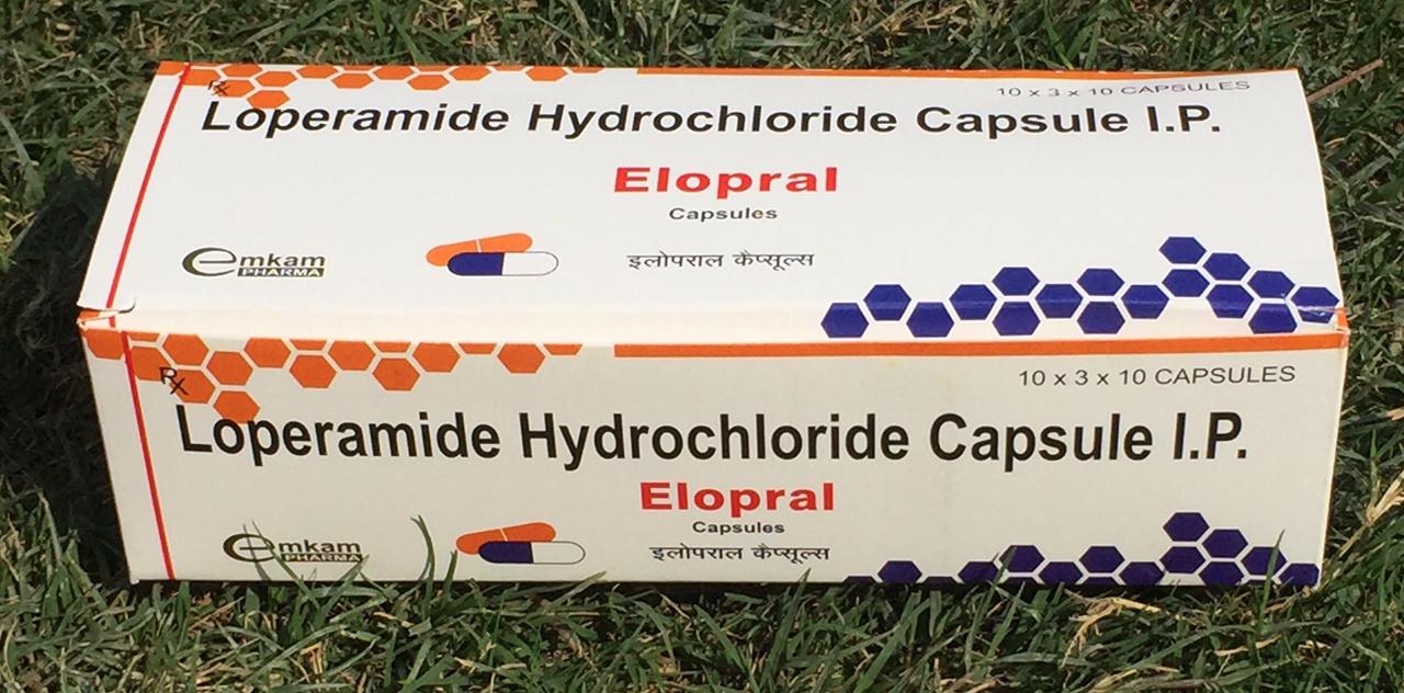 ELOPRAL CAPSULES (Loperamide Hydrochloride Capsules I.P.)