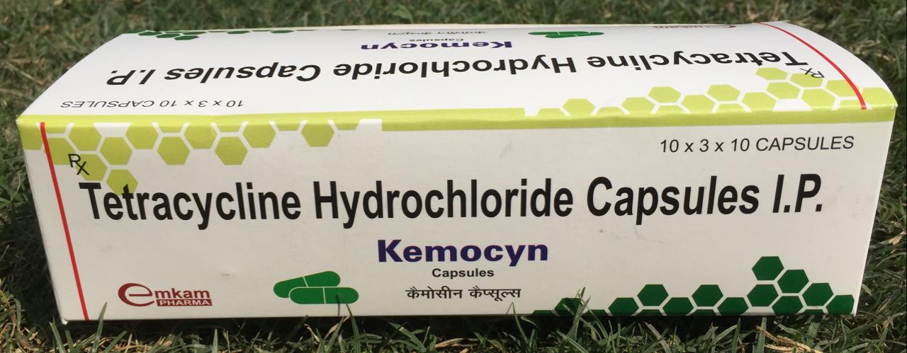 KEMOCYN CAPSULES (Tetracycline Hydrochloride Capsules I.P.)
