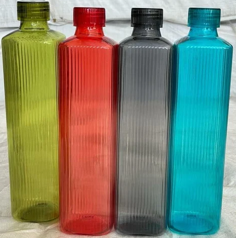  Plastic Jars, Steel Sports Bottle and Plastic Household Items