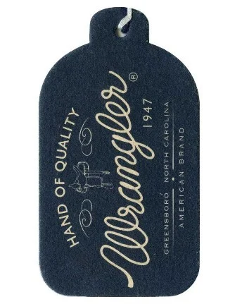 Wrangler Hand Tags