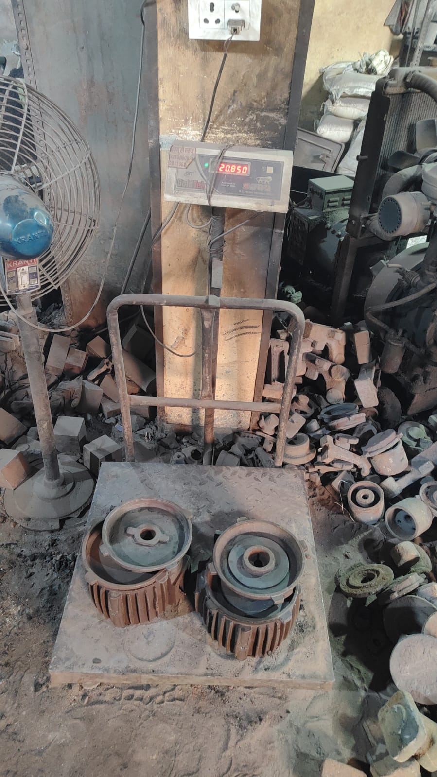 Metal Body for Motor