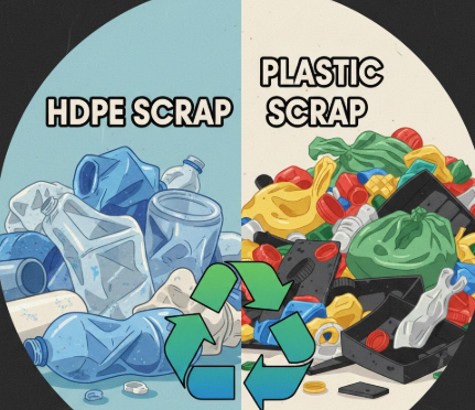 hdpe scrap & plastic scrap