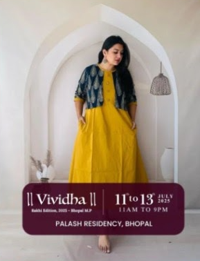 Hand block and Ajarak print Dress material