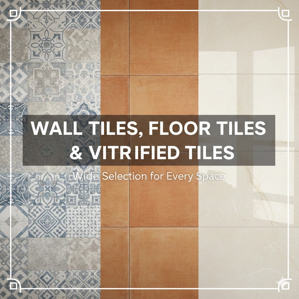  wall tiles, floor tiles & vitrified tiles 