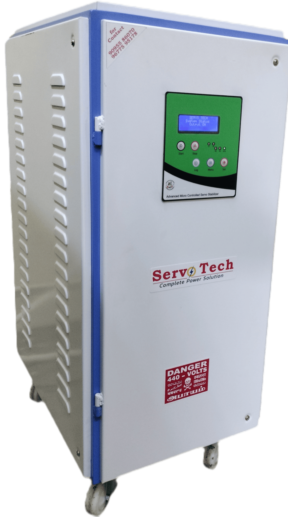 22.5 KVA Advanced Micro Controlled Servo Stabilizer Air Cooled 