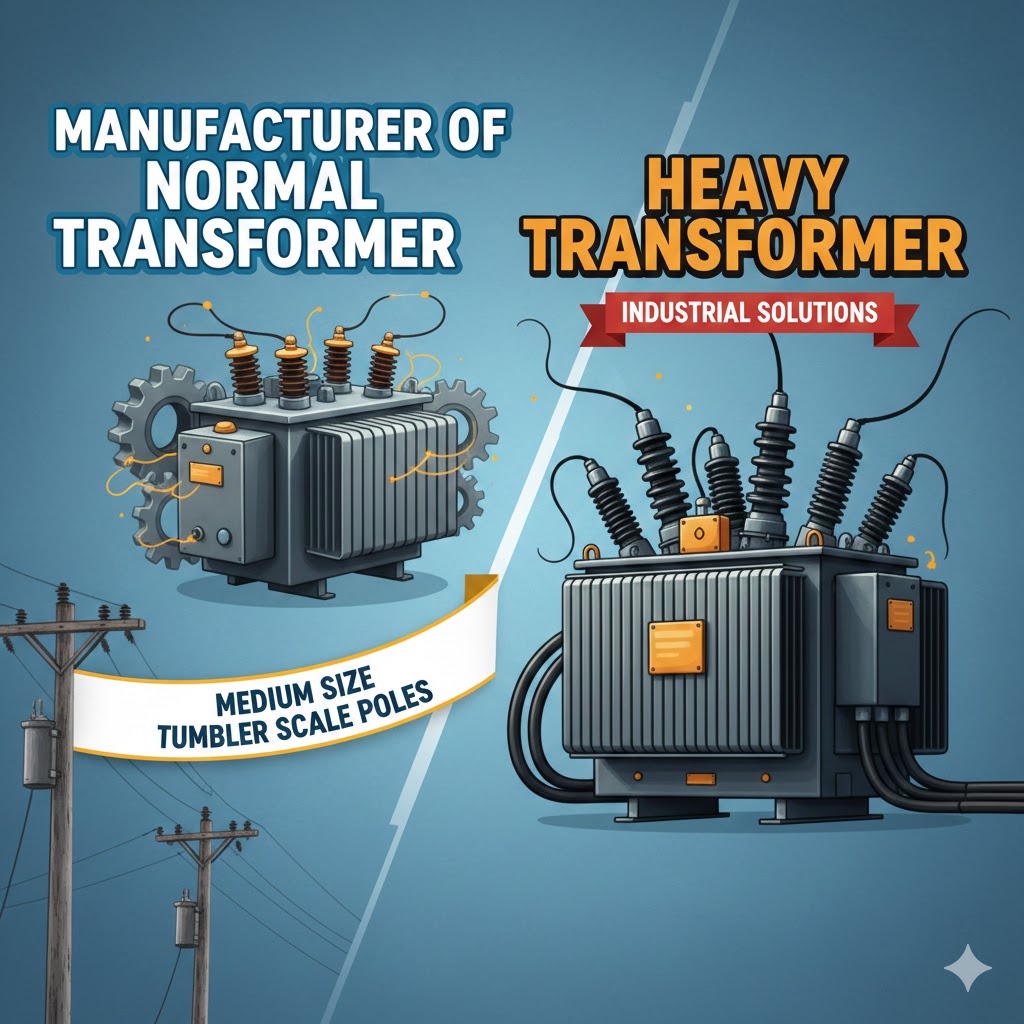 normal transformer, medium size tumblr scale poles & heavy transformer