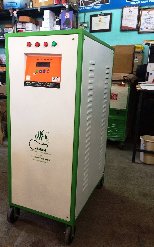 25KVA Three  Phase  Servo Stabilizer 