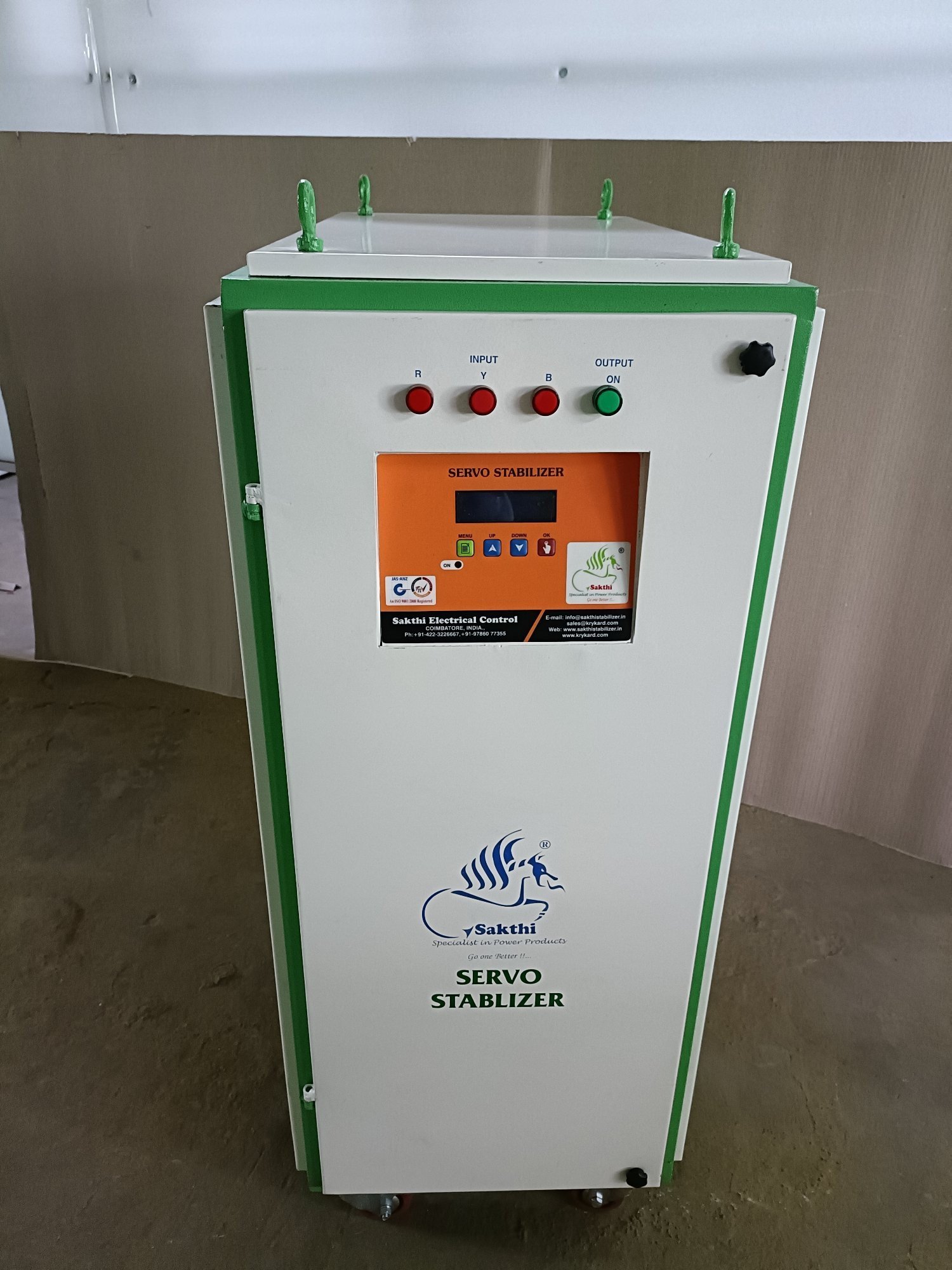22.5kva Three Phase  Servo Stabilizer