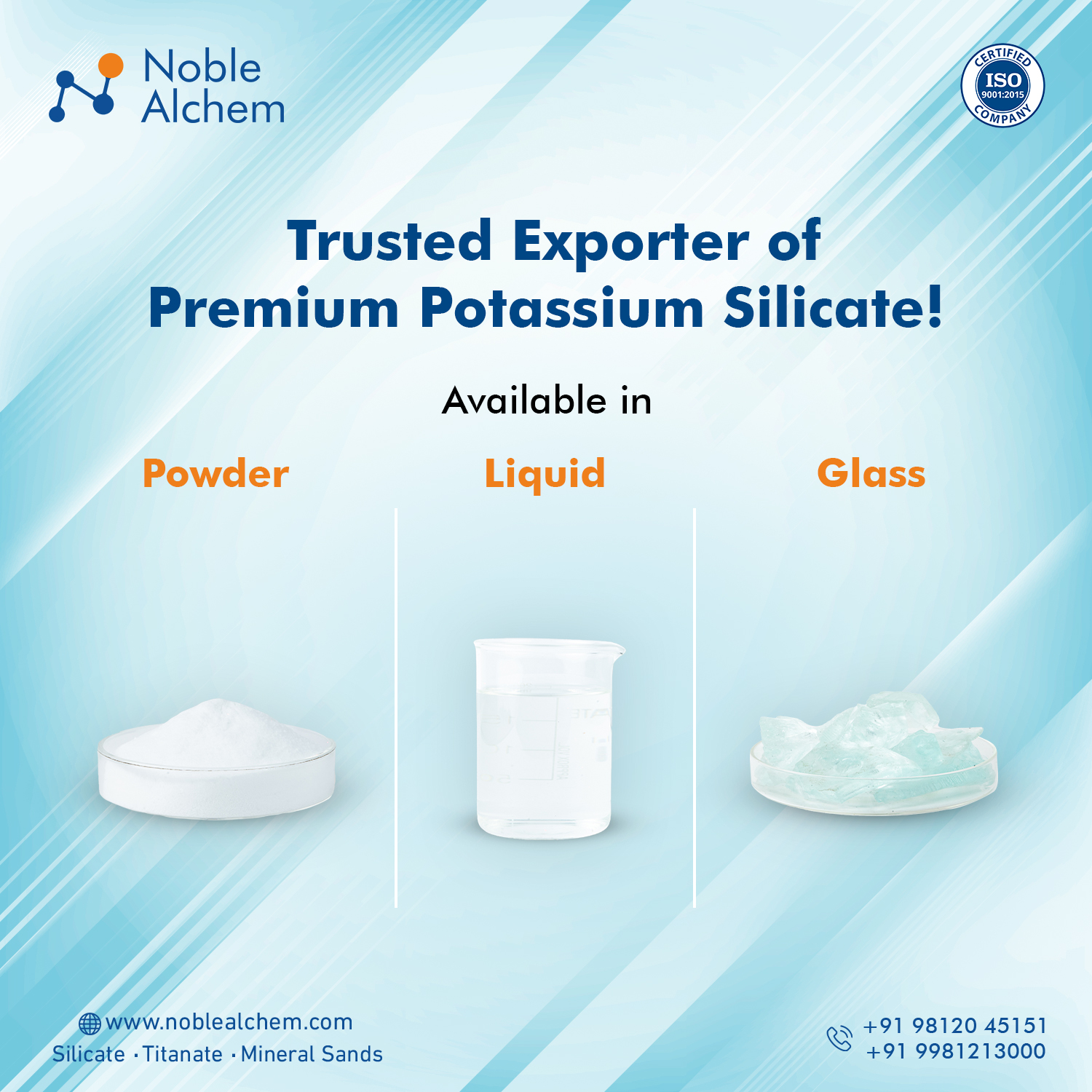 Industrial Chemicals – Silicates & Titanates