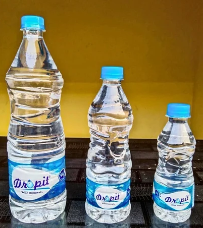 dropit 500 ml package drinking water box 24 pieces, dropit 1 ltr package drinking water box 12 pieces & dropit 250 ml package drinking water box 48 pieces
