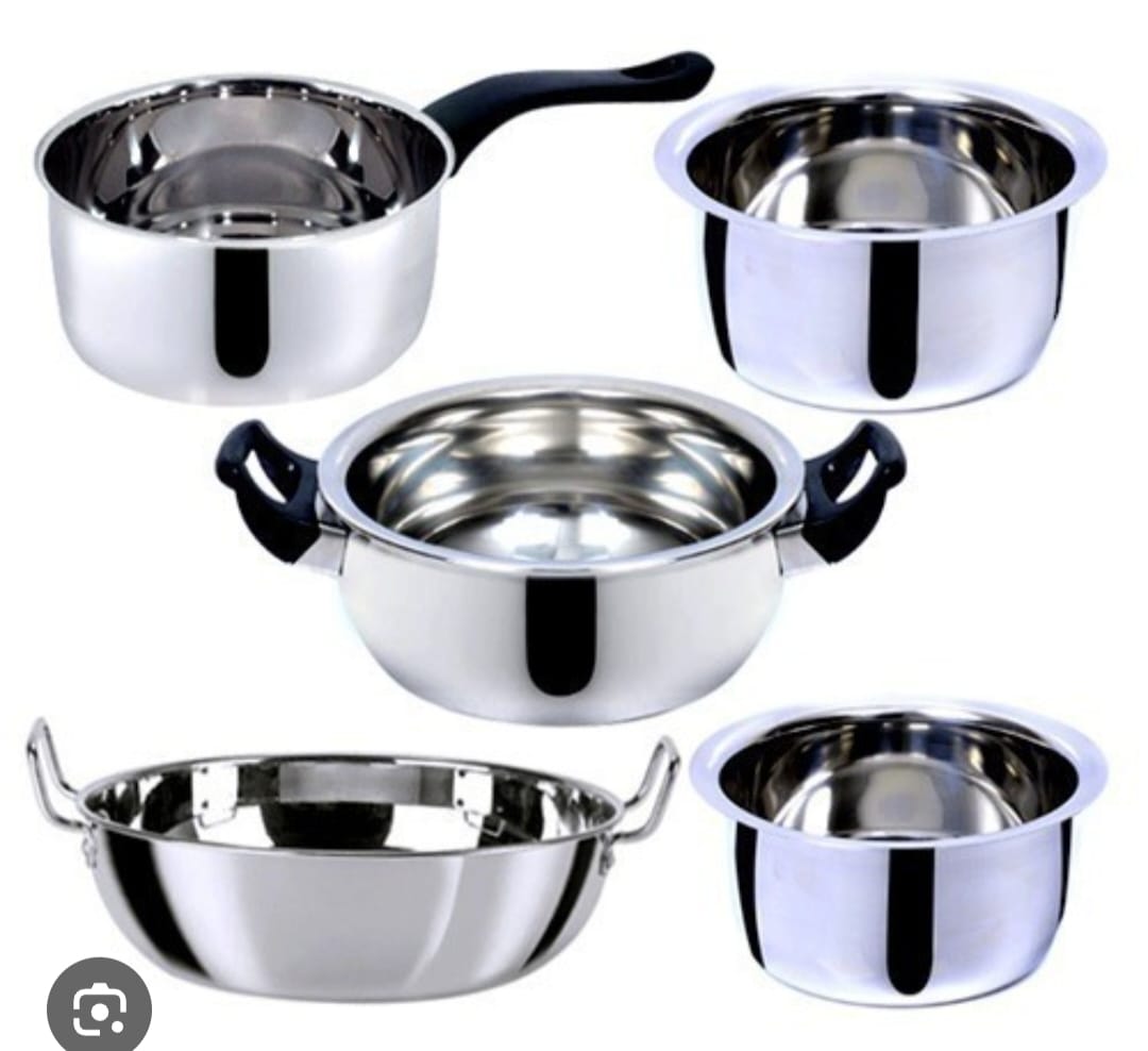 Stainless Steel Plates, Bowls