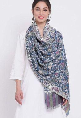 handmade items like designer stoles, skirts, and other artisanal products