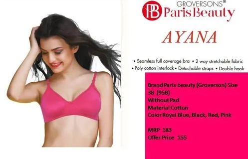  ladies bra & other products
