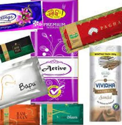  laminated agarbatti pouch, pp inner packing bag & sm inner packing bag