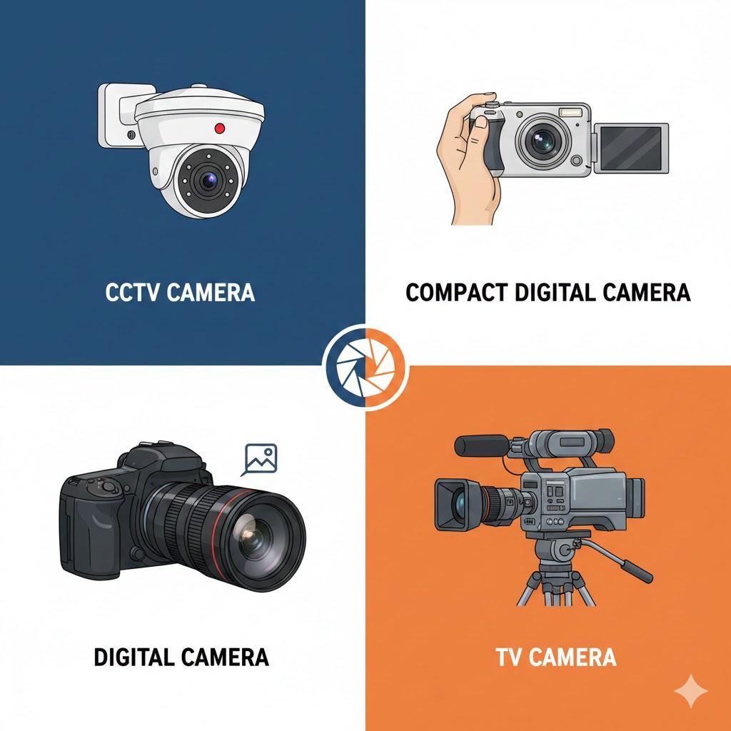  cctv camera, compact digital camera, digital camera & tv camera 