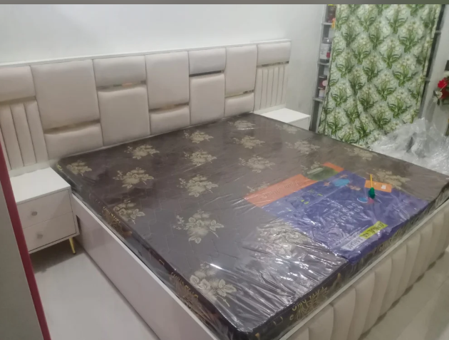  wooden bed, l shape sofa set, dining table, sofa set & other products 