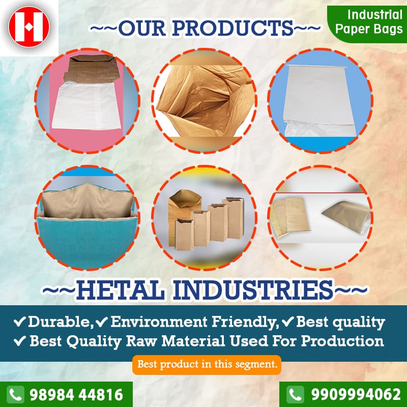 Paper Laminated HDPE Bags & Multiwall Paper Bags