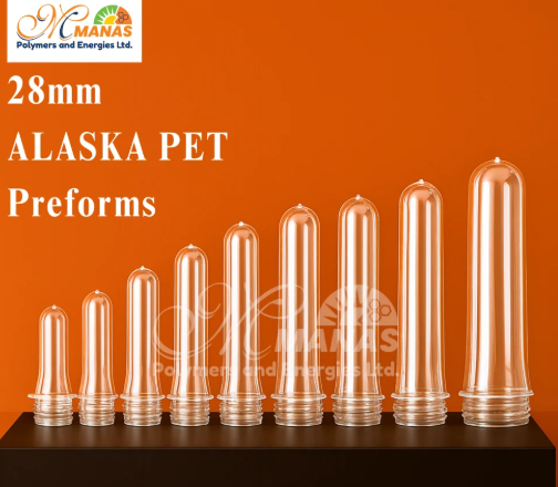  PET Preforms, PET Bottles and Closure Caps,