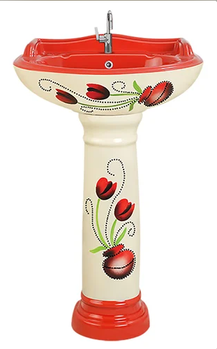 Ceramic Pedestal Washbasin