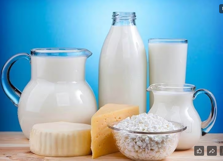 dairy cream, milk, almond butter, buffalo ghee, butter & cow ghee