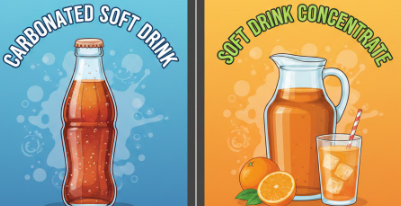  carbonated soft drink & soft drink concentrate