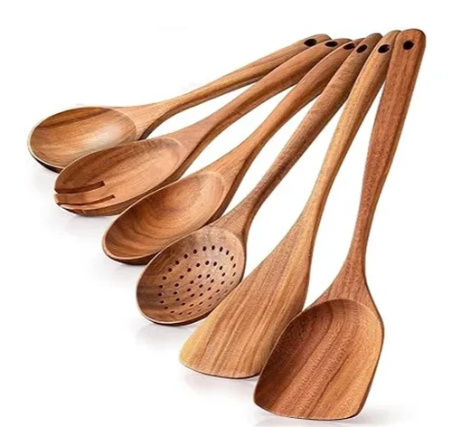 Wooden Spoons Nonstick Kitchen Utensil Set
