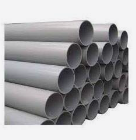Grey Hard Tube PVC Pipe