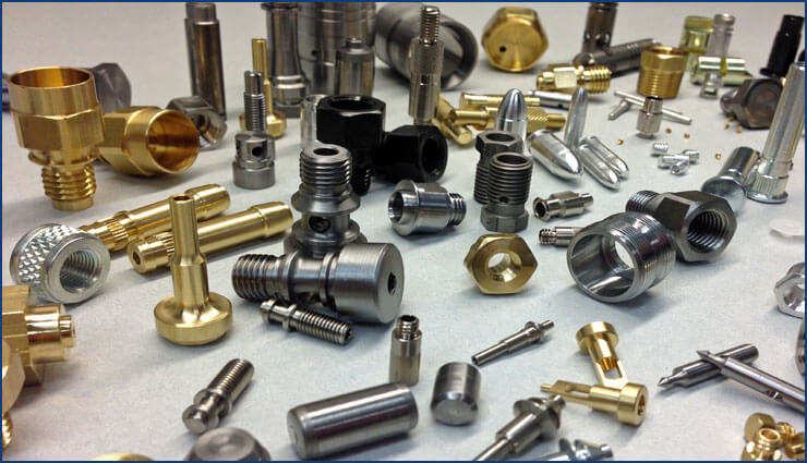 turned and pressed engineering component