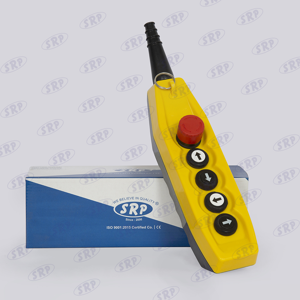 SRP PS-S4 Single Speed 4 Button and 1 Emergency Pendant Station