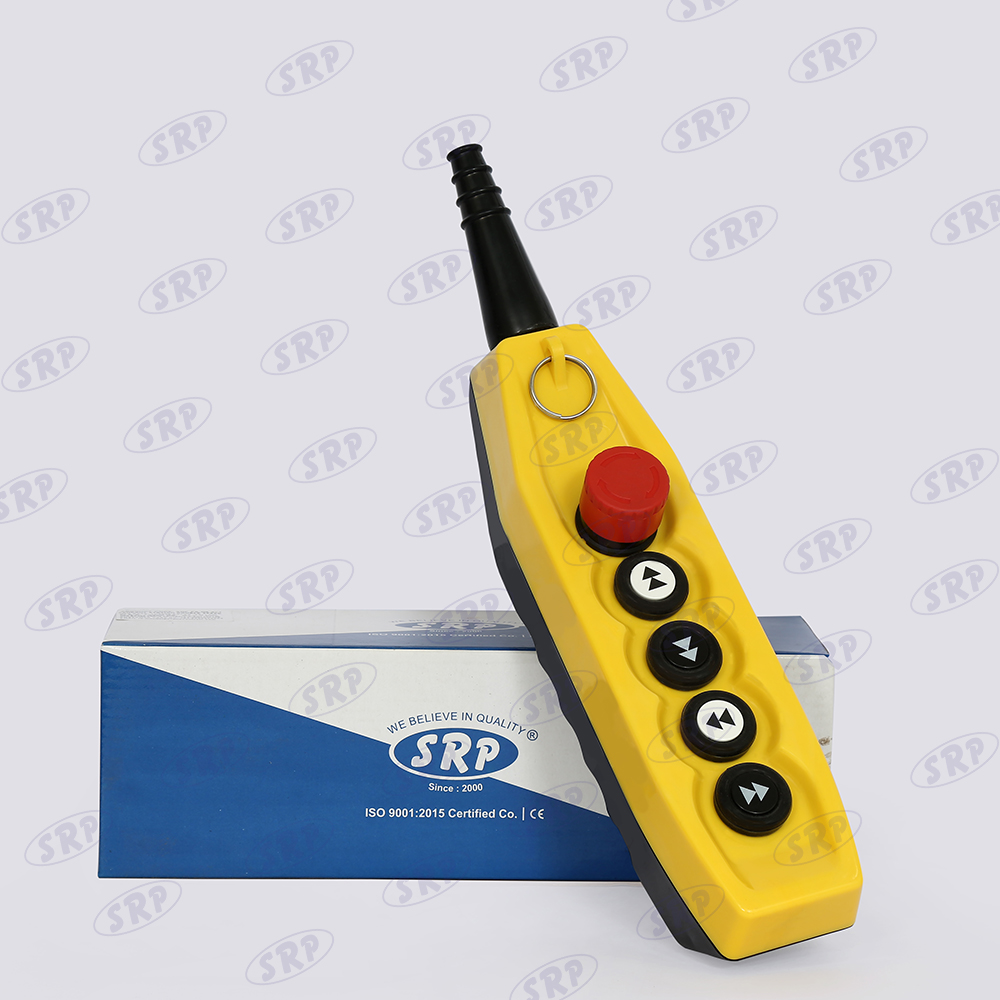 SRP PS-D4 Double Speed 4 Button and 1 Emergency Pendant Station