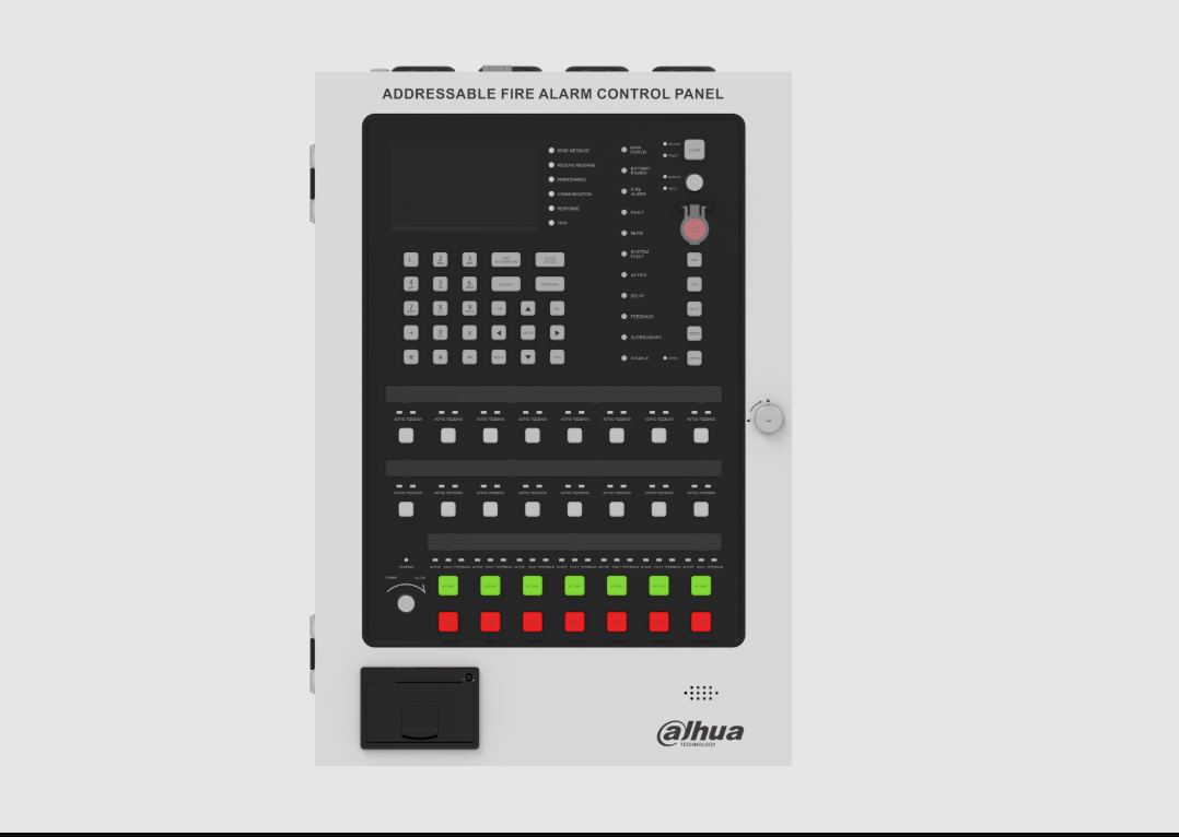 'DAHUA ADDRESSABLE FIRE ALARM PANEL 1022