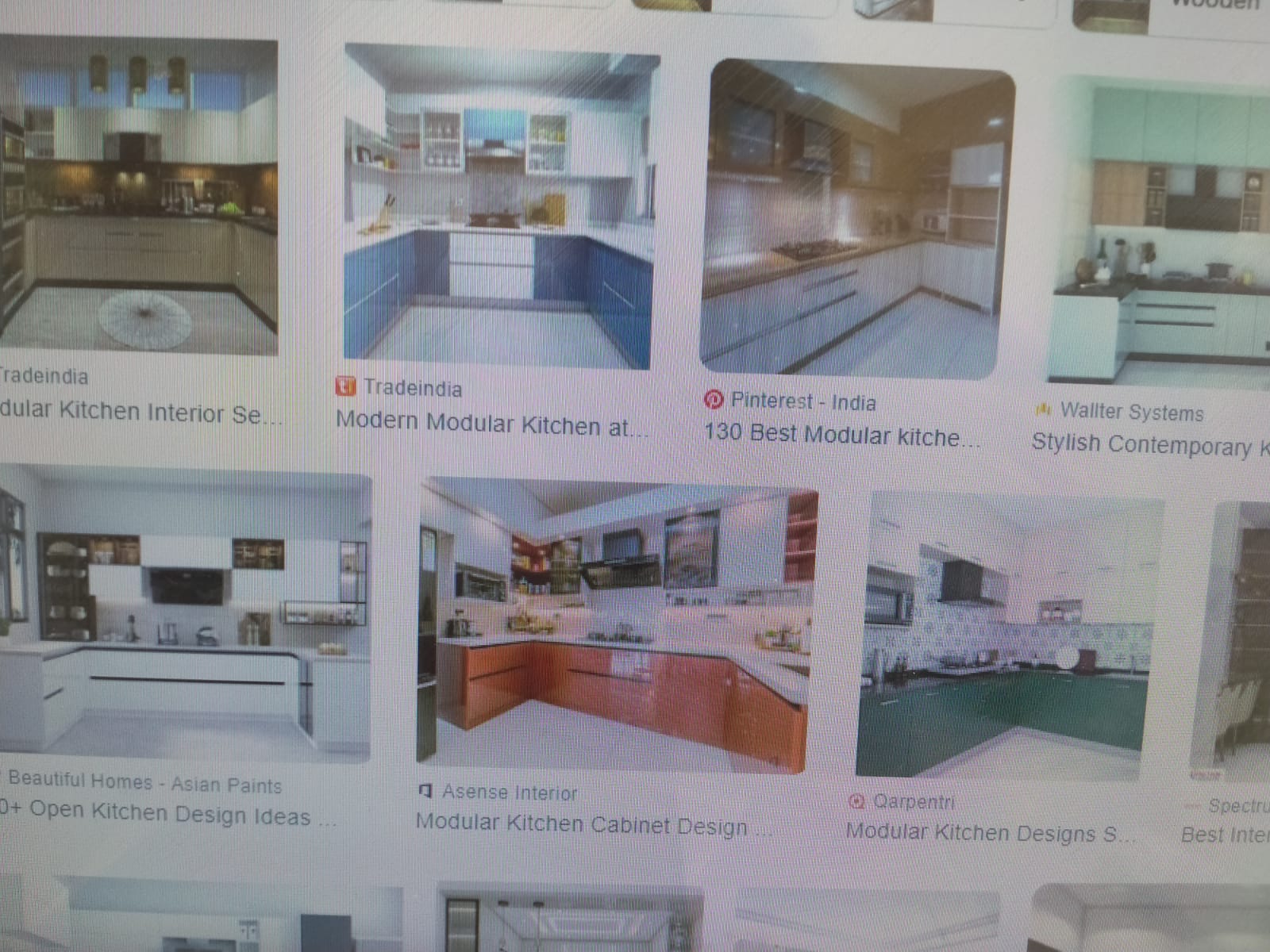 interior design modular kitchen wooden