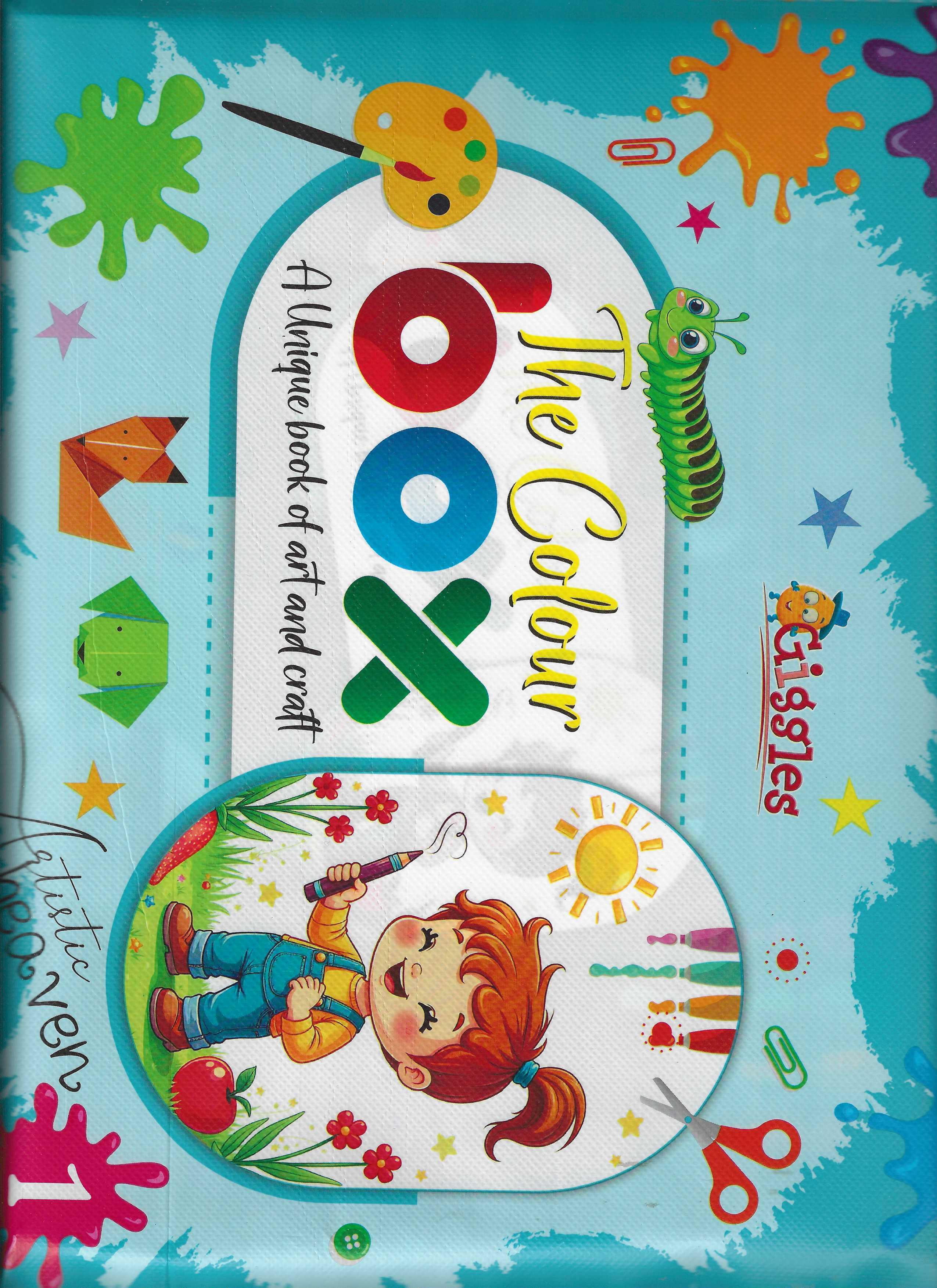 Colour Box – Art & Craft Book for Class-1 | Creative & Activity-Based Learning | by Elegant Publishers