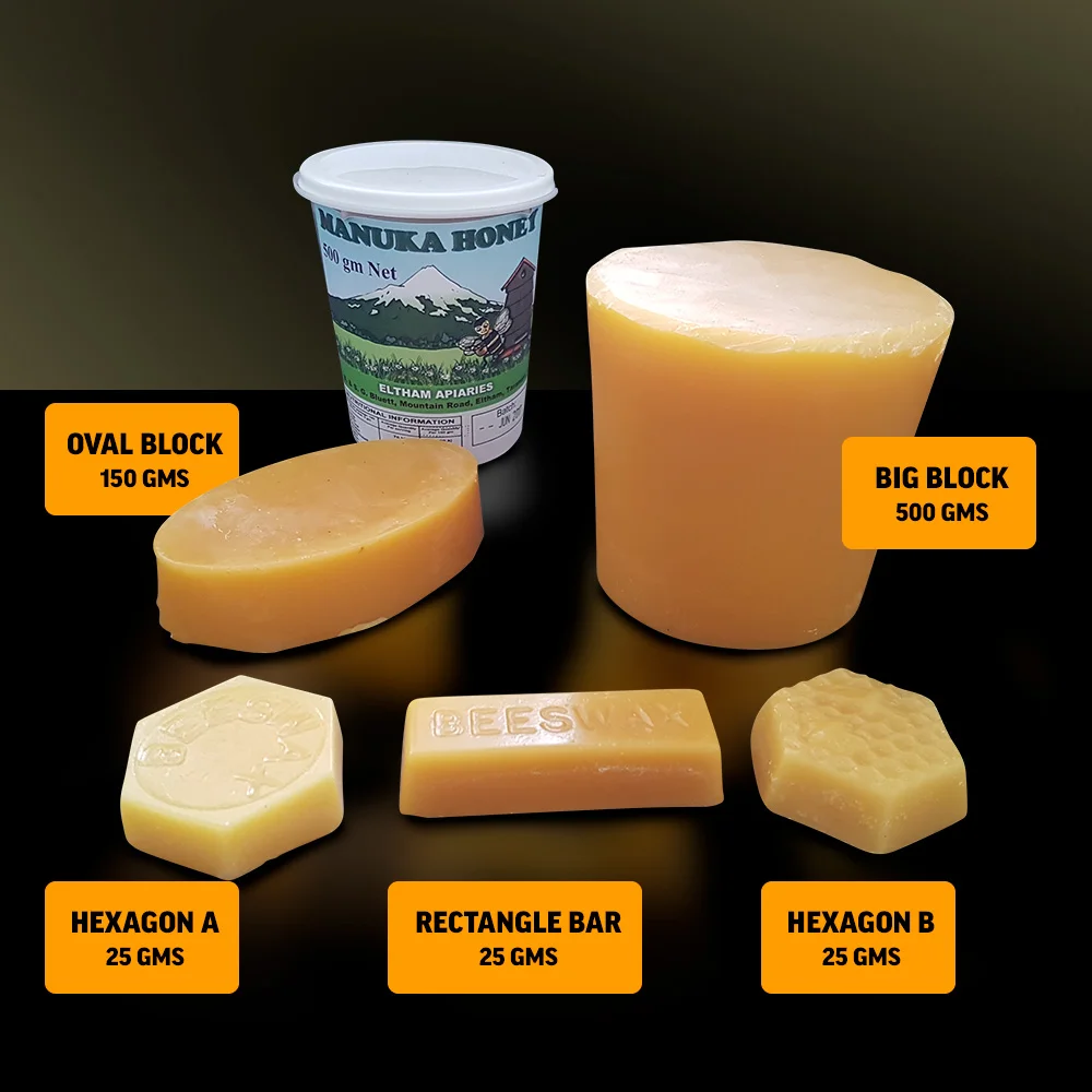 Honey and beeswax products