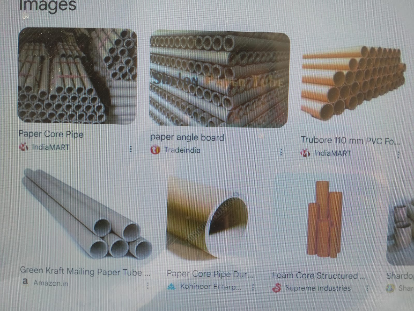 core pipe
