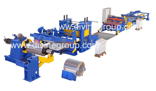 Loop type Cut to Length Line with Auto Drop type Stacker