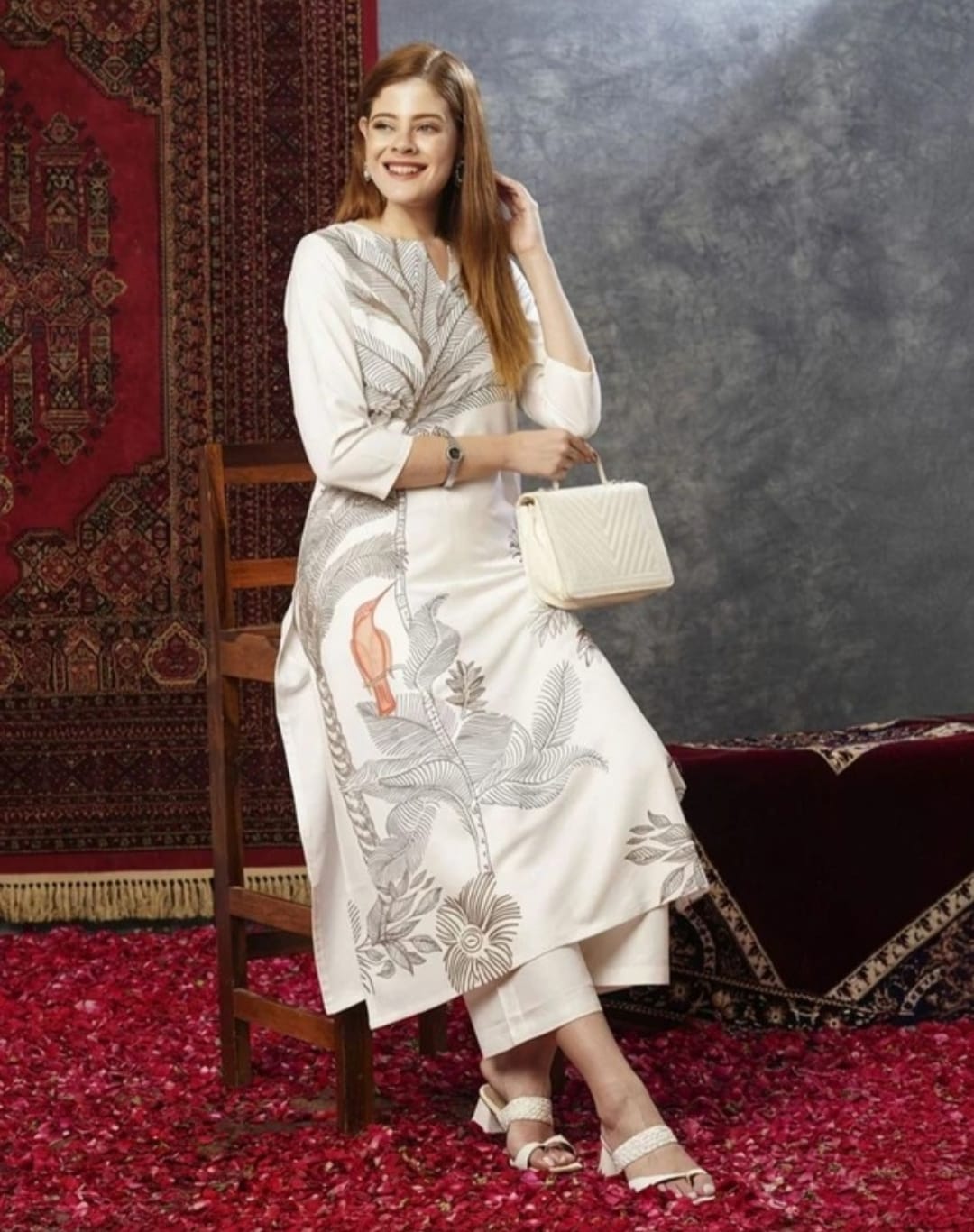 kurti pant set