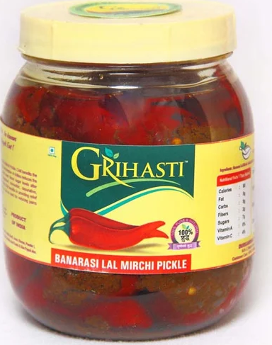 Red Chilli Pickle, Amla Pickle, Amla Barfi, Amla Murabba, Bael Murabba and Amla Candy