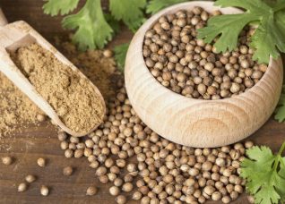 specializes in coriander seed products 