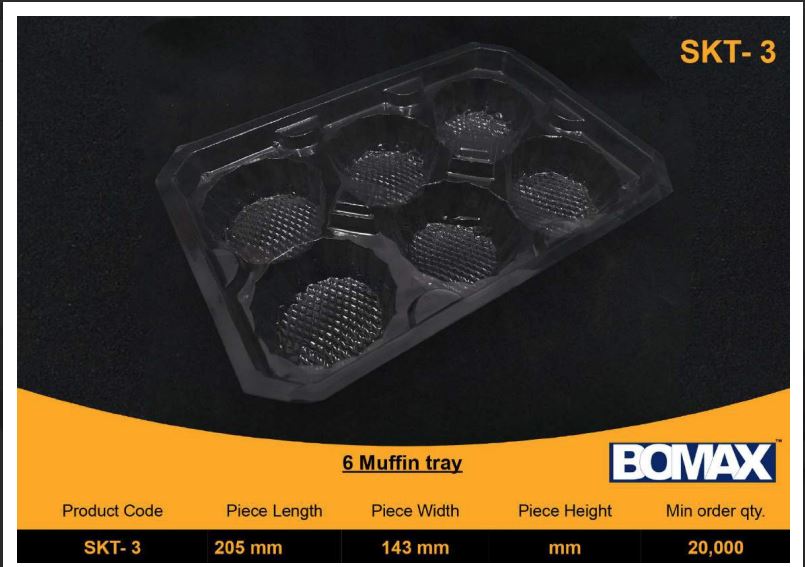 SKT 3 (6 CUP MUFFIN TRAY)