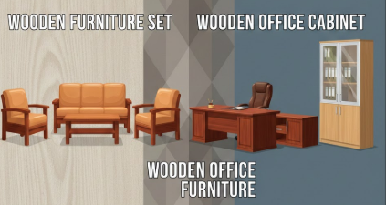 wooden furniture set, wooden office furniture & wooden office cabinet