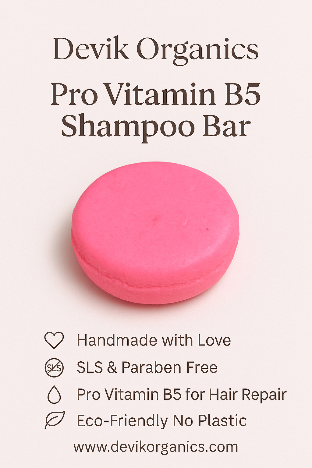 Pro Vitamin-B5, Shampoo Bar (80 g) 