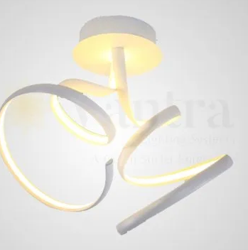 Ripple Led Decorative Ceiling Light, Vantra Iron Decorative Ceiling Lights, Shop Hanging Pendant Lights, Fancy Lights For Home Decoration In India, Golden Chandelier Lights For Living Room and Vantra Wrinkle 3000k Hanging Chandelier